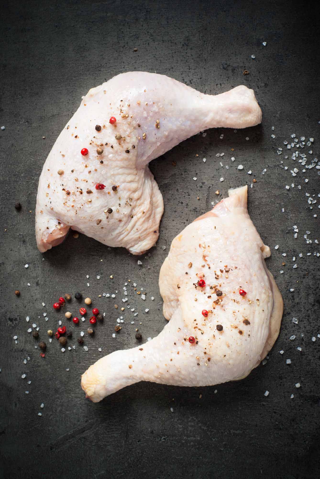 Brazilian Halal, w/ SIF, Chicken Whole Leg Cut Skin-on